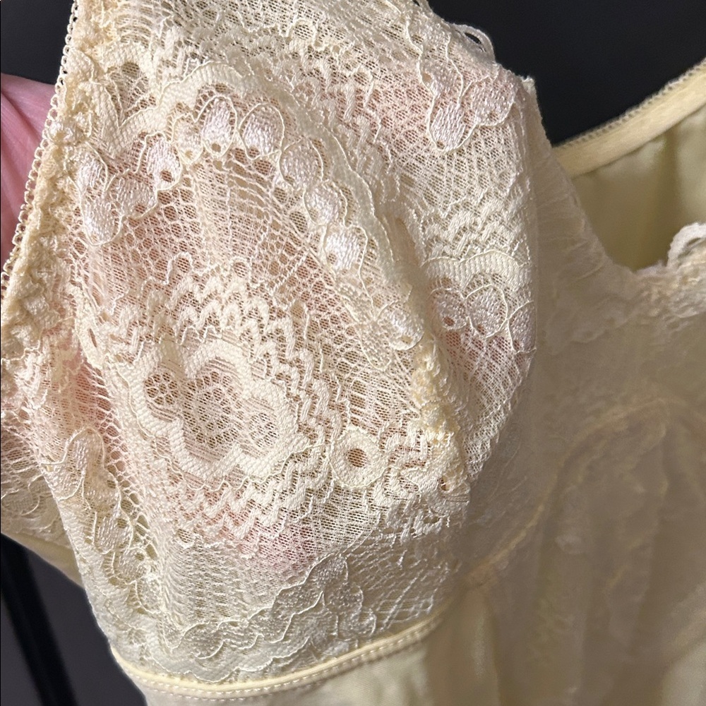 Yellow Lace Shapewear Bodysuit - Picture 3 of 3